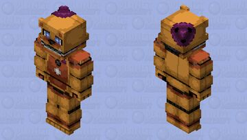 Fredbear | [1980-1983] | Fredbear's Family Diner | FNAF 4 | Minecraft Skin