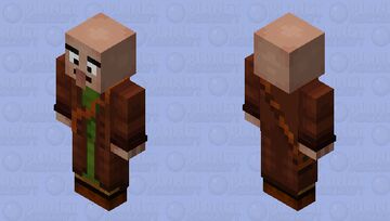 Villager#1 Skin: Shaved Minecraft Skin