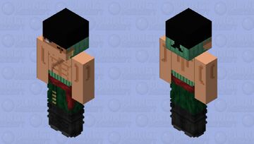 Zoro con Bandana Minecraft Skin
