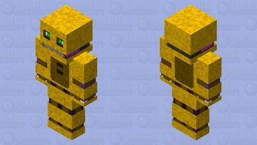 HD William Afton Inside Of Spring-bonnie Minecraft Skin