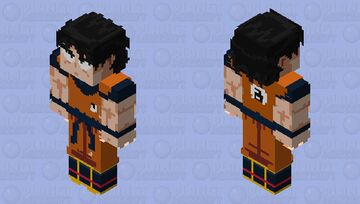 Goku (saiyan saga ) Minecraft Skin