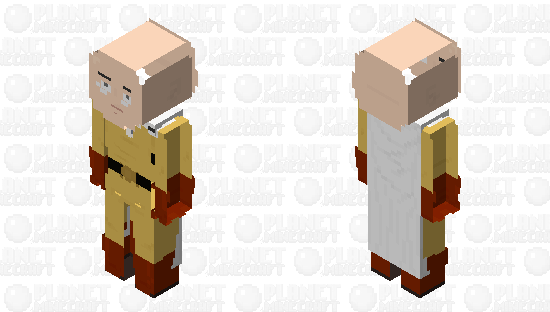 Saitama ( One Punch Man) Minecraft Skin