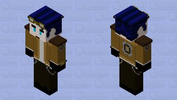 SteamPunk Gamer Minecraft Skin