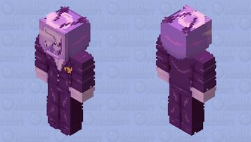 mr. “ant” tenna (tuxedo) (evil face) - deltarune (128x) Minecraft Skin