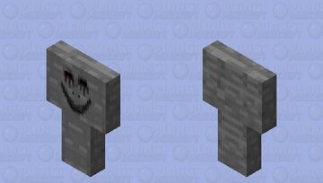 The Forgotten Stone Observer - Creepypasta Entity Minecraft Skin