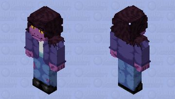 Susie (no bangs) (Light World) |:| DELTARUNE Minecraft Skin