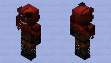 Phantom Foxy Minecraft Skin
