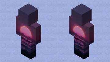 Cosmic sun Minecraft Skin