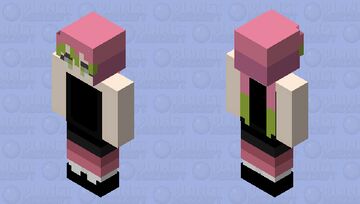 「requested realclass high quality pythonproject」mitsuri（after final wars） Minecraft Skin