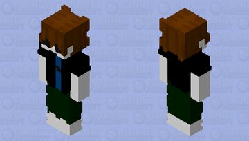 Roblox default (bacon hair) Minecraft Skin