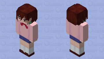 Momo Ayase ☆ Dandadan || simple shading Minecraft Skin