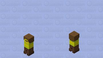 Light World Kris Deltarune (Leg Skin) Minecraft Skin
