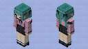 Hatsune Miku [初音 ミク] | Vampire [ヴァンパイア] Minecraft Skin