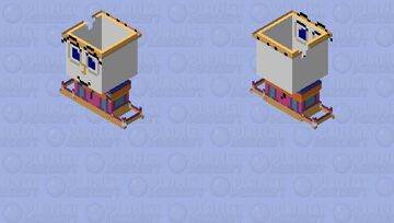 "Chip Potts (Disney's Beauty And The Beast)" {Orange Briefs with Blue waistband} Minecraft Skin