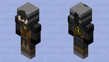 LEGO Ninjago Fusion Armour Cole Hands of Time season 7 HD Minecraft Skin