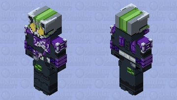 Kamen Rider Tycoon Shinobi Form (仮面ライダータイクーン•シノビフォーム) Minecraft Skin