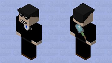 Murder Mystery Guy With Sheriff Gun Minecraft Skin
