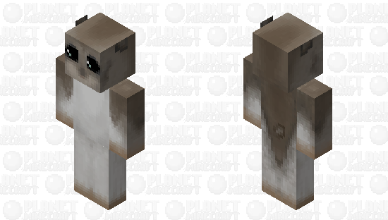 Sad hamster Minecraft Skin