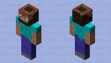 Upside down headed steve Minecraft Skin