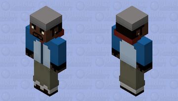 Gta 3 southside hoods red jacks (beta) Minecraft Skin