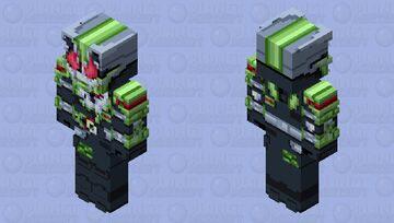 Kamen Rider Tycoon (仮面ライダータイクーン) Minecraft Skin