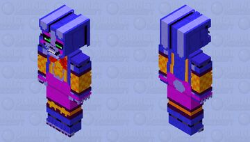[Updated] Showbiz Pizza [New Management] Rockstar Bonnie Minecraft Skin