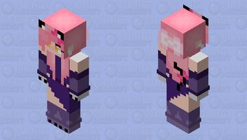 Kawaii Chan Werewolf Minecraft Skin