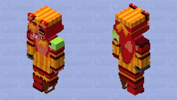 [Updated] Showbiz Pizza [New Management] Rockstar Foxy Minecraft Skin