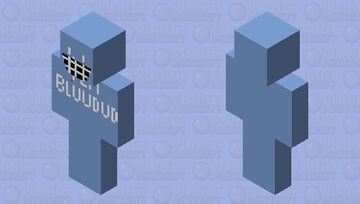 bluudud V2 More Accurate - Original design BaconStripz Forsaken Minecraft Skin
