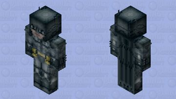 Batman Arkham Knight Batsuit V8.03: Batman: Arkham Knight (Bruce Wayne: DC Games: 2015) Minecraft Skin