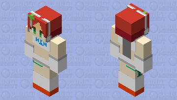 「rarerequested realclass」りんご ver. うらら ringo ver. ulala puyopuyo series Minecraft Skin