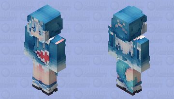Gawr Gura Minecraft Skin