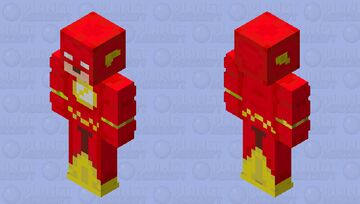 Walter West | TheFlash (Steve arms) Minecraft Skin