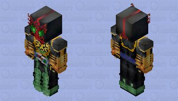 KAMEN RIDER OOO SKIN YORTHAV EDITION Minecraft Skin