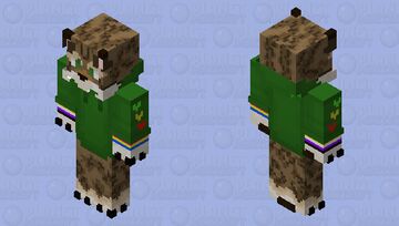Eurasian Lynx Minecraft Skin
