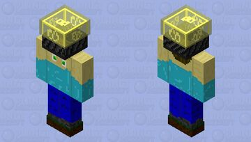 Light Blub in the Hand! Minecraft Skin