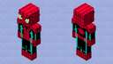 High School Era Spider-Man (Peter Parker: The Rome Zone's The Adventures of Spider-Man Minecraft Skin