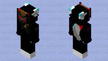 Luna Demon/Werewolf Secret Mission Form Minecraft Skin