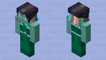 Green Bismuth | Steven Universe: Unleash the Light Minecraft Skin