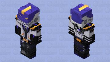 [Nyawl' Skin] SH4RK, from Fortniite. Minecraft version [Request] Minecraft Skin
