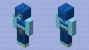 Lapis Lazuli / Steven universe Minecraft Skin
