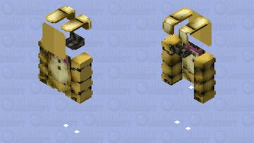 Scrapped bedrock skin Minecraft Skin
