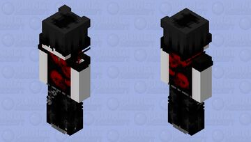 Red skulls Minecraft Skin