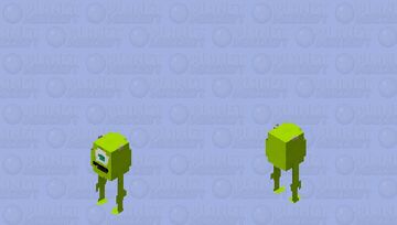 Mike Wazowski - Monsters, Inc. Minecraft Skin