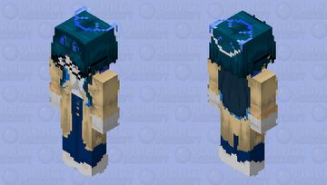 Ouro Kronii -- Casual (Revised II, 2025) Minecraft Skin