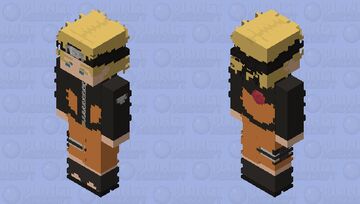 Naruto Uzumaki (Naruto Shipuden) Minecraft Skin