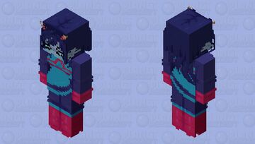 latula pyrope (without shades) - homestuck (128x) Minecraft Skin
