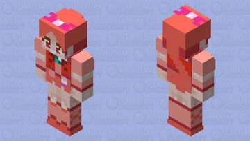 「requested realclass」cureblossom（super fast power start）precure series Minecraft Skin