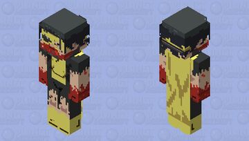 (Oh good... you arrived just in time for dinner ) Capevincible (Mark Grayson: Invincible 2021) Minecraft Skin