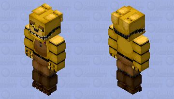 Spring Bonnie |:| Fnaf 4 - V1 Minecraft Skin